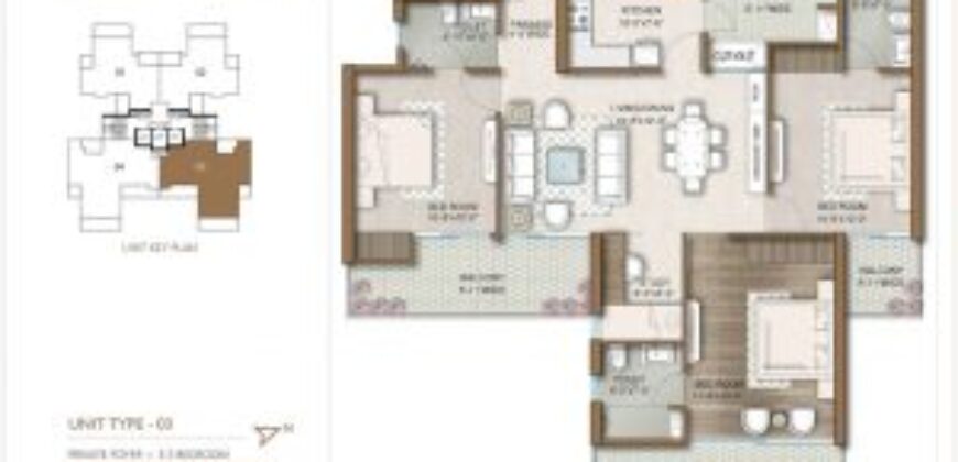 M3M Capital Sector 113  2.5 BHK, 3.5BHK and 4.5BHK Luxury Golf Residences
