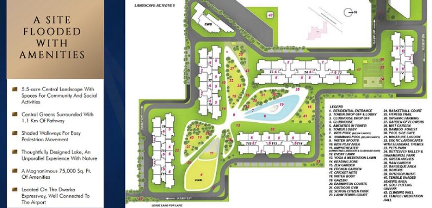 M3M Crown Sector 111 Gurgaon 3BHK/4BHK STUDY SERVANT