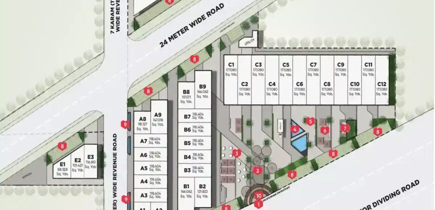 Premium SCO Plots GLS-Courtyard Sec 95 Gurugram