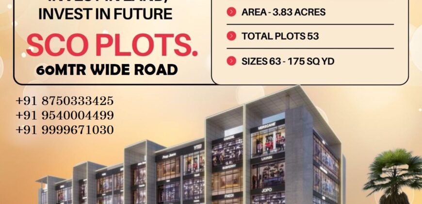 Premium SCO Plots GLS-Courtyard Sec 95 Gurugram